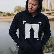 Monnem: Hoodie / unisex / schwarz