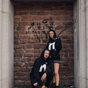 Monnem: Hoodie / unisex / schwarz