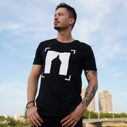 Monnem: T-Shirt / unisex / schwarz